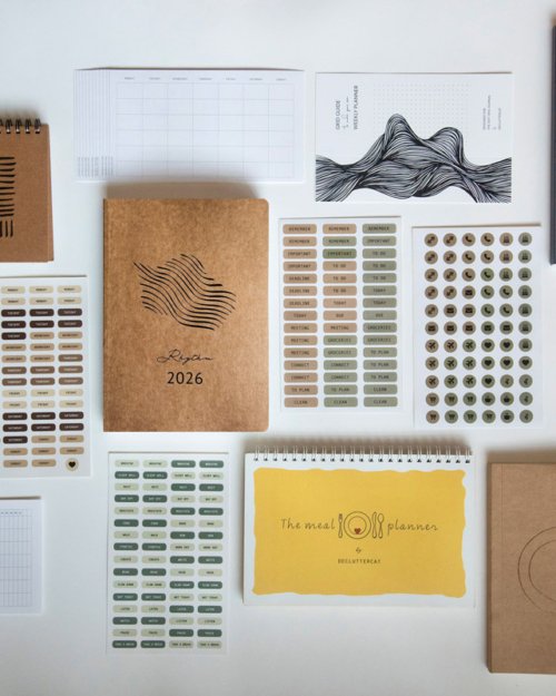 Decluttercat Sorted Box (Planners, Sketchpad, Journal) - 1