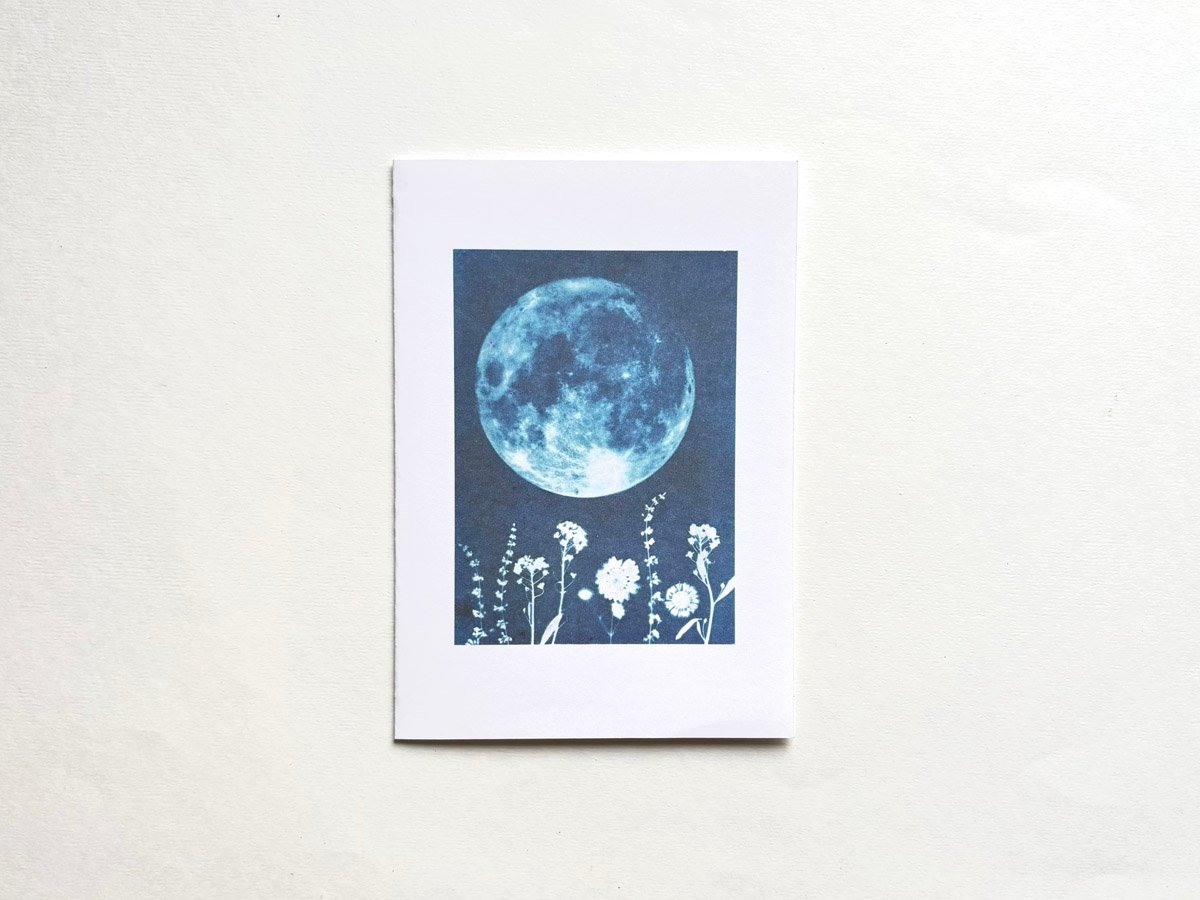 SUN & MOON CARDS (SET OF 2) Decluttercat 5 Sun and Moon Cards - Sun Printed Lunar Cards - Decluttercat - 4